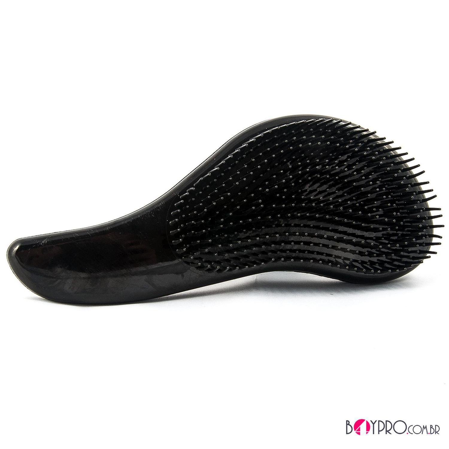 Escova Mágica de Desembaraçar Cabelo - Preta