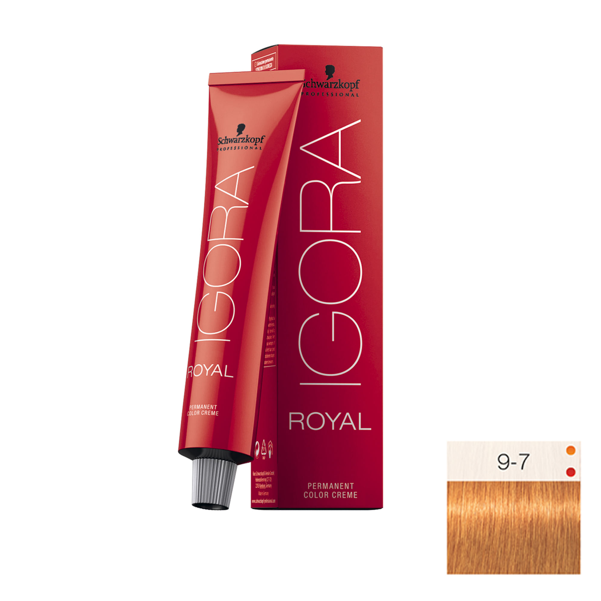 Coloração Igora Royal 9.7 Louro Extra Claro Cobre 60ml - Schwarzkopf -  belcosmeticos