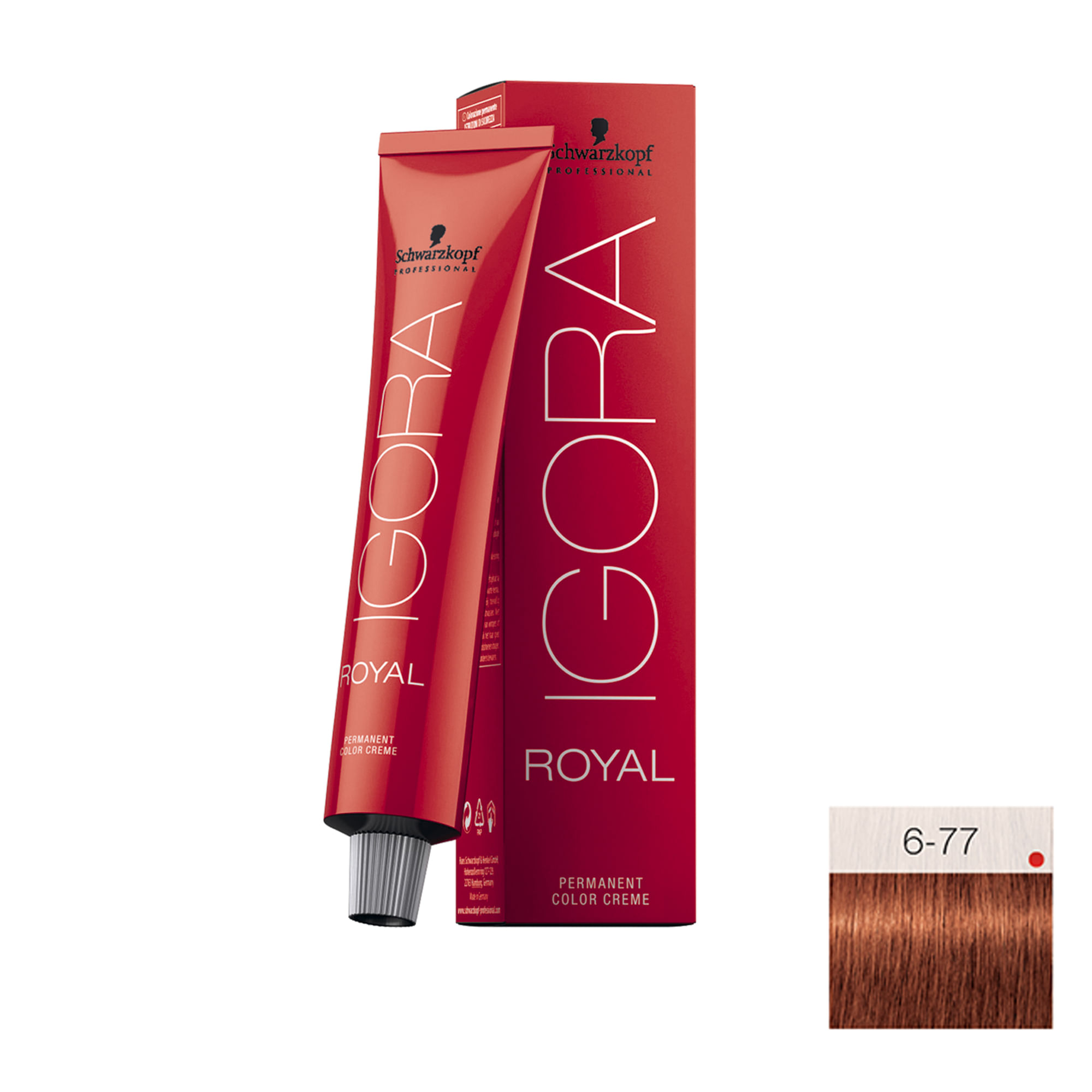 Coloração Igora Royal 6-77 60g  A&M Cosméticos - A&M Cosméticos